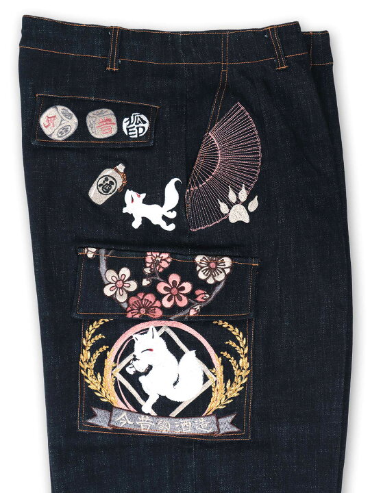 楽天市場】＜送料無料＞【今昔×PANDIESTA JAPAN】酔いどれ 総刺繍 
