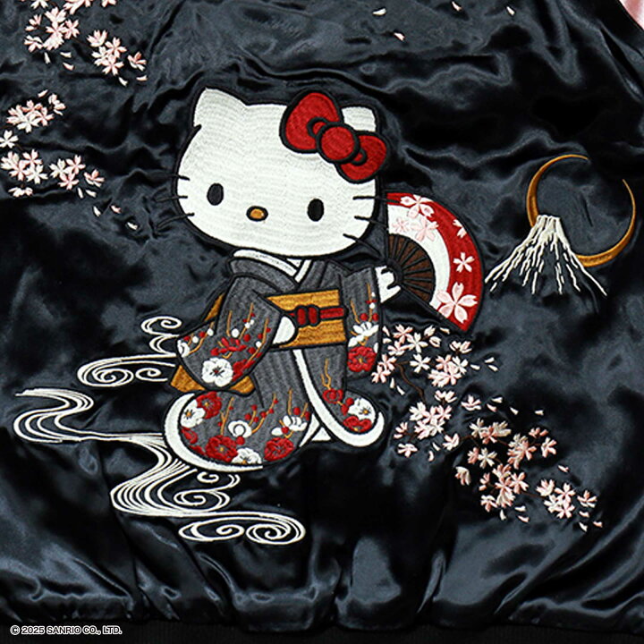楽天市場】＜送料無料＞【Sanrio】ハローキティ 総刺繍 リバーシブル 