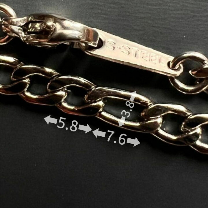 楽天市場】ステンレス フィガロチェーンネックレス 70センチシルバー 