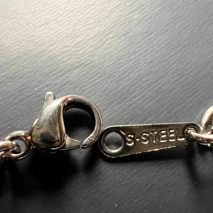 楽天市場】ステンレス フィガロチェーンネックレス 70センチシルバー 