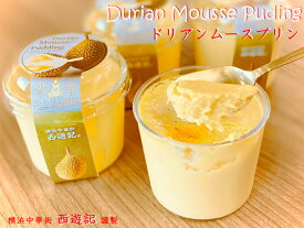 ドリアンプリン durianpuding 冷凍100g×6ケ入 マレーシア産ドリアン100%使用