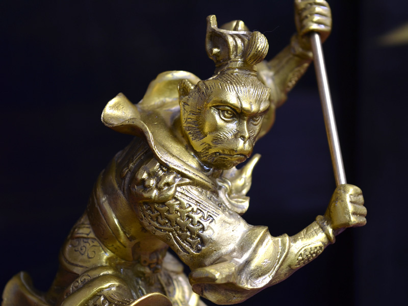 銅製 孫悟空の置物 ：中国貿易CTCオンラインShop