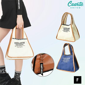 カートバッグ 2WAY キャンバス 刺繍 BASICロゴ クアルトユナイテッド ゴルフグッズ アウトレット 22BASIC