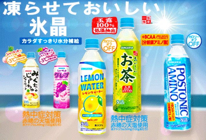 サンガリア 日本サンガリア ポストニックウォーター 340ml 1セット（48缶