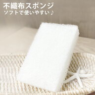 うろこが取れる 専用スポンジ 不織布スポンジ　【ネコポス メール便】