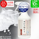 9・10・11日出荷中！【15％OFF＋クーポン＋P5倍】 カビ取り カビが取れる カビ取りスプレー たっぷり 500ml 泡フォーム【送料無料】 カビ取り剤 高濃度 強力 大容量 泡成分 お風呂 タイル カビ取り剤 排水口 パイプ シンク 壁紙 クロス 天井 パッキン 浴室 かび取り かびとり
