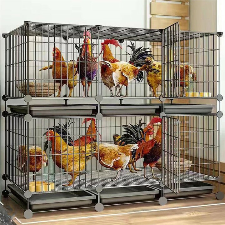 楽天市場】鶏用ケージ 大型 鶏かご 鶏小屋 家庭用 飼育ケージ 家禽用 