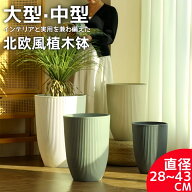 植木鉢 中型 大型 おしゃれ 北欧風 おしゃれなインテリアになる鉢 かわいい室内 軽い 軽量 受け皿付き プ…