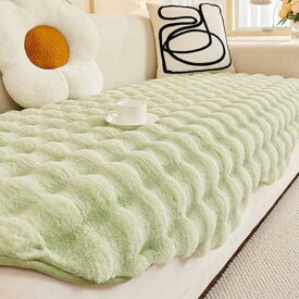 ソファパッド ソファーカバー かけるだけ 1人掛け 2人掛け 3人掛け ラビット 冬用 あったか ふんわり 長方形 肘付き 肘なし 北欧 多機能 ソファカバー 滑り止め 厚手 ペット対応 汚れ防止 ソファーかばー 柔らかい 無地 カウチ ベッドカバー