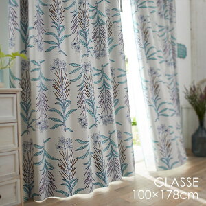 Ռ J[e GLASSE/ObZ 100×178cm 1DL12k  {^jJ ԕ ԕ { ՌJ[e Ռ `L 􂦂 u[ CG[  J[e l炵 rO X~