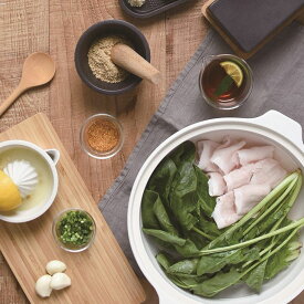 KINTO キントー KAKOMI IH土鍋 2.5L（ホワイト） カコミ 直火OK IH対応 THKT19SS■ KINTO ※メーカー直送品