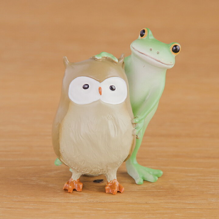楽天市場】カエル コポーシリーズ カエルとフクロウ Copeau コポー 
