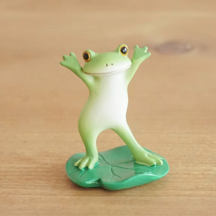 楽天市場】カエル コポーシリーズ ばんざいするカエル Copeau コポー 