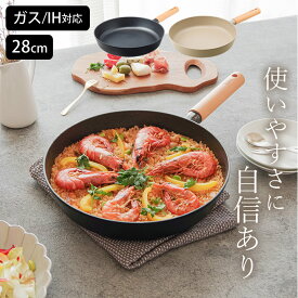 3点で9%OFFクーポン対象 tida フライパン フライパン IH 28cm フライパン 軽い 焦げ付かない 結婚祝い フライパン フライパン ダイヤモンドコート フライパン 大きい 【 チタン ＆ ダイヤモンドコーティング 28cm フライパン 】 ティーダ クッチーナ 送料無料 KKN-TD28F