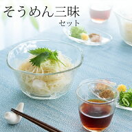 そうめん 器 おしゃれ 食器セット 鉢 セット ガラス つゆ 素麺 皿 蕎麦 食器 鉢 ガラス食器 日本製 食洗…
