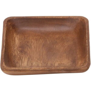 不二貿易(株)アカシアトレースクエアS 食器 木製 ナチュラル おしゃれ 父の日 ギフト プレゼント 敬老の日