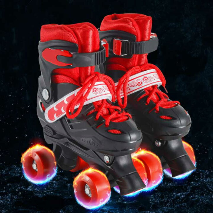 楽天市場】サイズ調整可能 ローラースケート キッズ ジュニア 子供用  