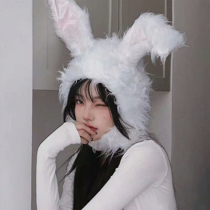 楽天市場】クリスマス うさぎ うさぎの耳 かぶりもの 被り物 帽子 