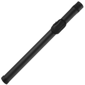 シンプル 丸型 キューケース 黒 84cm (バット1本シャフト1本収納)