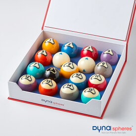 ダイナ スフィア ビリヤードボールセット Dyna|spheres (的玉15個+手玉2個）/JAPA公認ボール