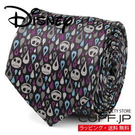 ネクタイ Nightmare Before Christmas ナイトメアー ビフォア クリスマス ジャック スケリントンアクセサリー メンズジュエリー ジュエリーギフト プレゼント お祝い 結婚式 礼服 結婚式 冠婚葬祭 ビジネス スーツ メンズ 男性 彼氏 夫 新生活 父の日 バレンタイン