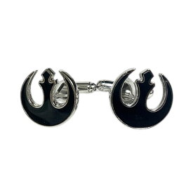 Star Wars スターウォーズ ブラック反乱同盟軍カフスボタン・カフリンクス メンズ cf1501 結婚式 旦那 プレゼント ギフト 彼氏 父の日 誕生日プレゼント