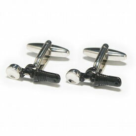 鎌倉カフス工房 アイスクリームディッシャーカフスボタン・カフリンクス メンズ cf781 結婚式 旦那 プレゼント ギフト 彼氏 父の日 誕生日プレゼント