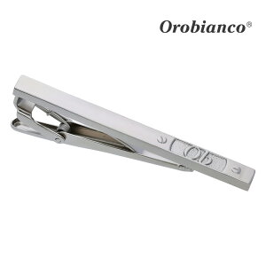 【Orobianco】ビスモチーフObタイピン シルバー可愛い ネクタイピン 結婚式 卒業式 就活 プレゼント 就職祝い 葬式 タイピン シンプル アクセサリー メンズ フォーマル 男性 礼服 喪服 スーツ