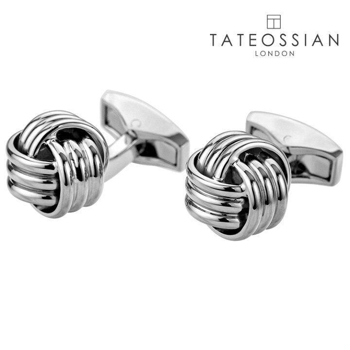 楽天市場】【TATEOSSIAN】ノットカフスカフス ボタン カフスボタン 