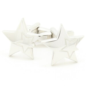 �V���o�[ �_�u�� �X�^�[ �J�t�X �J�t�X�{�^�� �J�t�����N�X cufflinks cuffs �����Y �j�� ������ ���j�[�N �������� �ʔ� �ʔ��� �V���o�[ �X�[�c�A�N�Z�T���[���X ���̓� �M�t�g�ɂ� �u���C�_