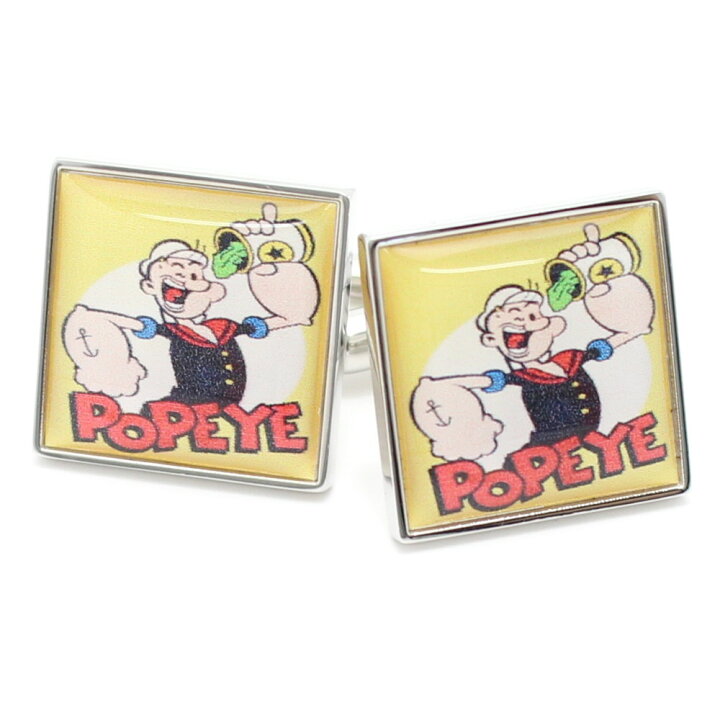 楽天市場 大人気を博するキャラクター ポパイ カフス カフスボタン カフリンクス Cufflinks Cuffs メンズ 男性 結婚式 ユニーク おもしろ 面白 面白い キャラクター スーツアクセサリー専門店 父の日 ギフトにも ブライダル 披露宴 二次会 お呼ばれ パーティー おしゃれ
