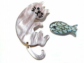 楽天市場 猫 ブローチ レディースジュエリー アクセサリー ジュエリー アクセサリーの通販