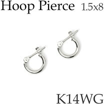 楽天市場】フープピアス k14wgの通販