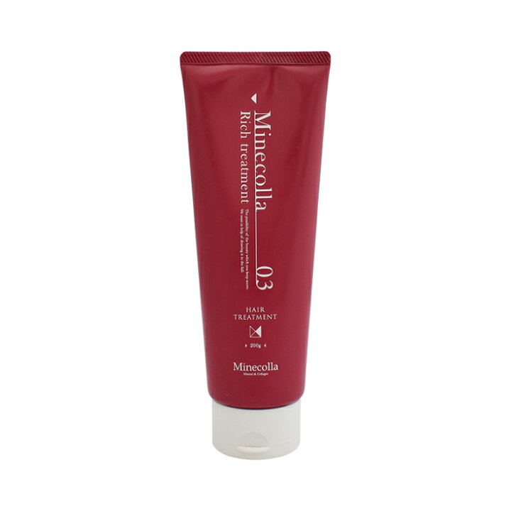 楽天市場】【新品】 ミネコラ リッチトリートメント 200g 白金ナノ  