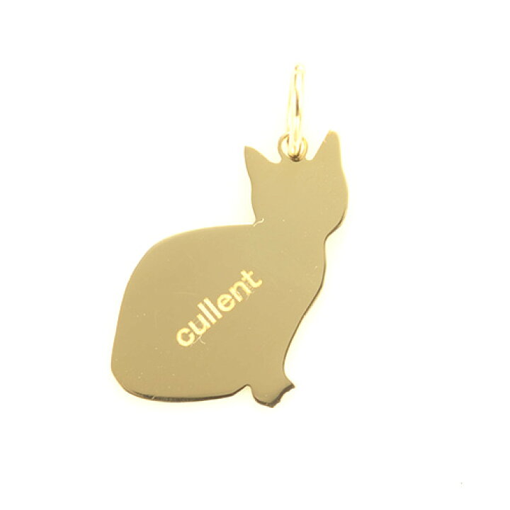 楽天市場】【刻印可】K18チャーム my sweet cat ペンダントトップ K18  