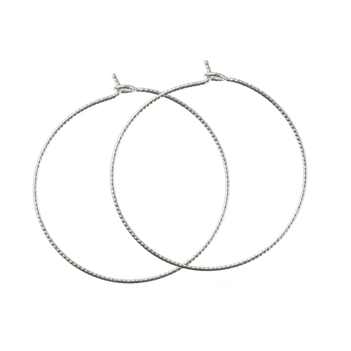 楽天市場】【廃盤終了】K18 フープピアス elegant hoop 30 フープ 
