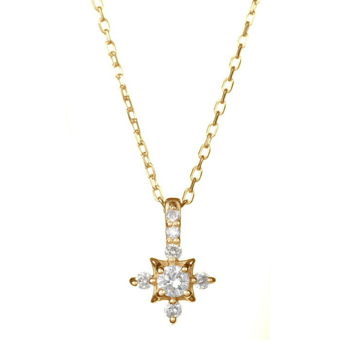 楽天市場】ダイヤモンド ネックレス K18 【スーパーセール 10％OFF 