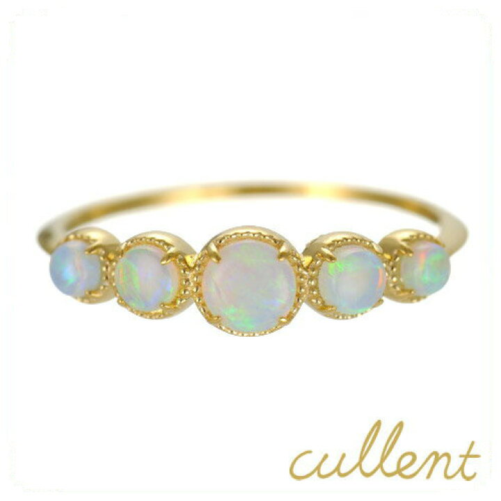 楽天市場】K18オパールリング destiny gradation リング K18 18金 18k  