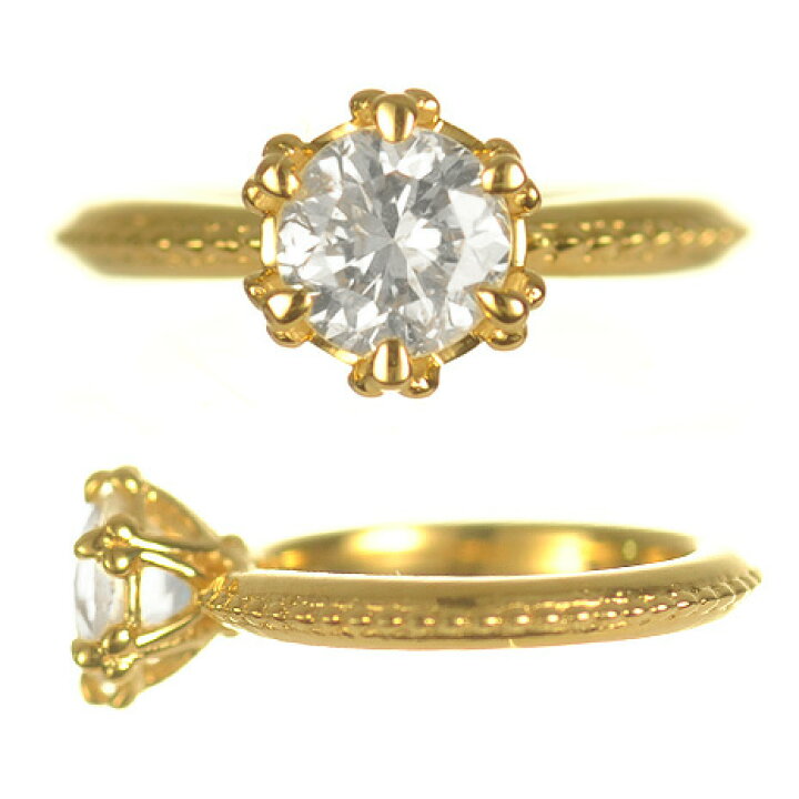 楽天市場】K18ダイヤモンドベビーリング 【刻印可】 precious baby  