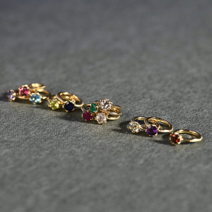 楽天市場】K18ダイヤモンドベビーリング 【刻印可】 precious baby  