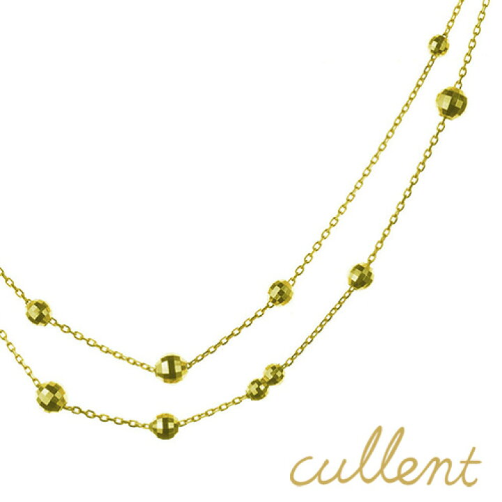 楽天市場】ロングネックレス K18 dance チェーンネックレス 18金 18k 