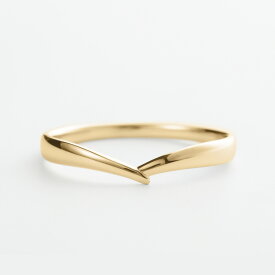 K18リング MUSUBI M's 18金 ゴールド ペアリング マリッジリング 結婚指輪 ペア 重ね付け ファッションリング