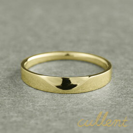 K18リング SASAE M's 18金 ゴールド ペアリング マリッジリング 結婚指輪 ペア 重ね付け ファッションリング