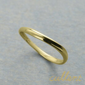 K18リング YASURAGI M's 18金 ゴールド ペアリング マリッジリング 結婚指輪 ペア 重ね付け ファッションリング