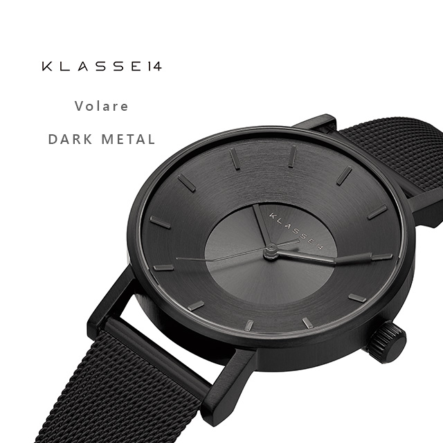 楽天市場】klasse14 クラスフォーティーン 腕時計 Volare DARK METAL
