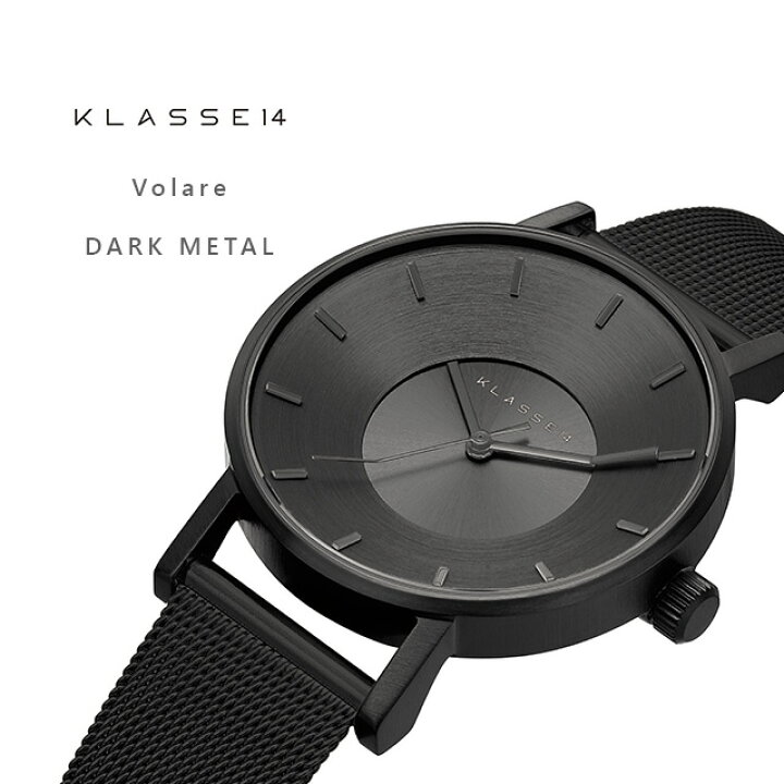楽天市場】klasse14 クラスフォーティーン 腕時計 Volare DARK METAL 