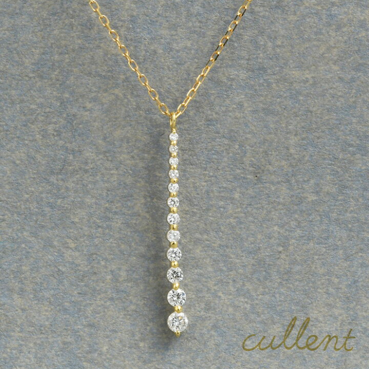 楽天市場】K18 ダイヤモンド ネックレス lux-L 18金 18k  