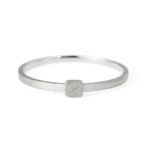 yz Pt950 CjVO lettering petit v`i w O }bg   n ΂Ȃ CjV  O Vv