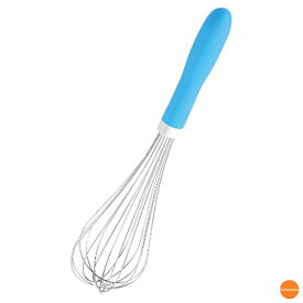 TKG　抗菌カラーハンドル　泡立　45cm　ブルー　BAW-32[関連：遠藤商事 業務用 調理小物 抗菌 色分け カラフル 泡立て 泡だて器 ホイッパー]