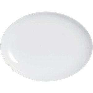 アルコロック エボリューション ホワイト オーバルディッシュ N9364 33cmx25cm REV-07[関連:ARC フランス ブランド 業務用 食器 食器洗浄機対応 電子レンジ対応 全面強化ガラス製 スタッ